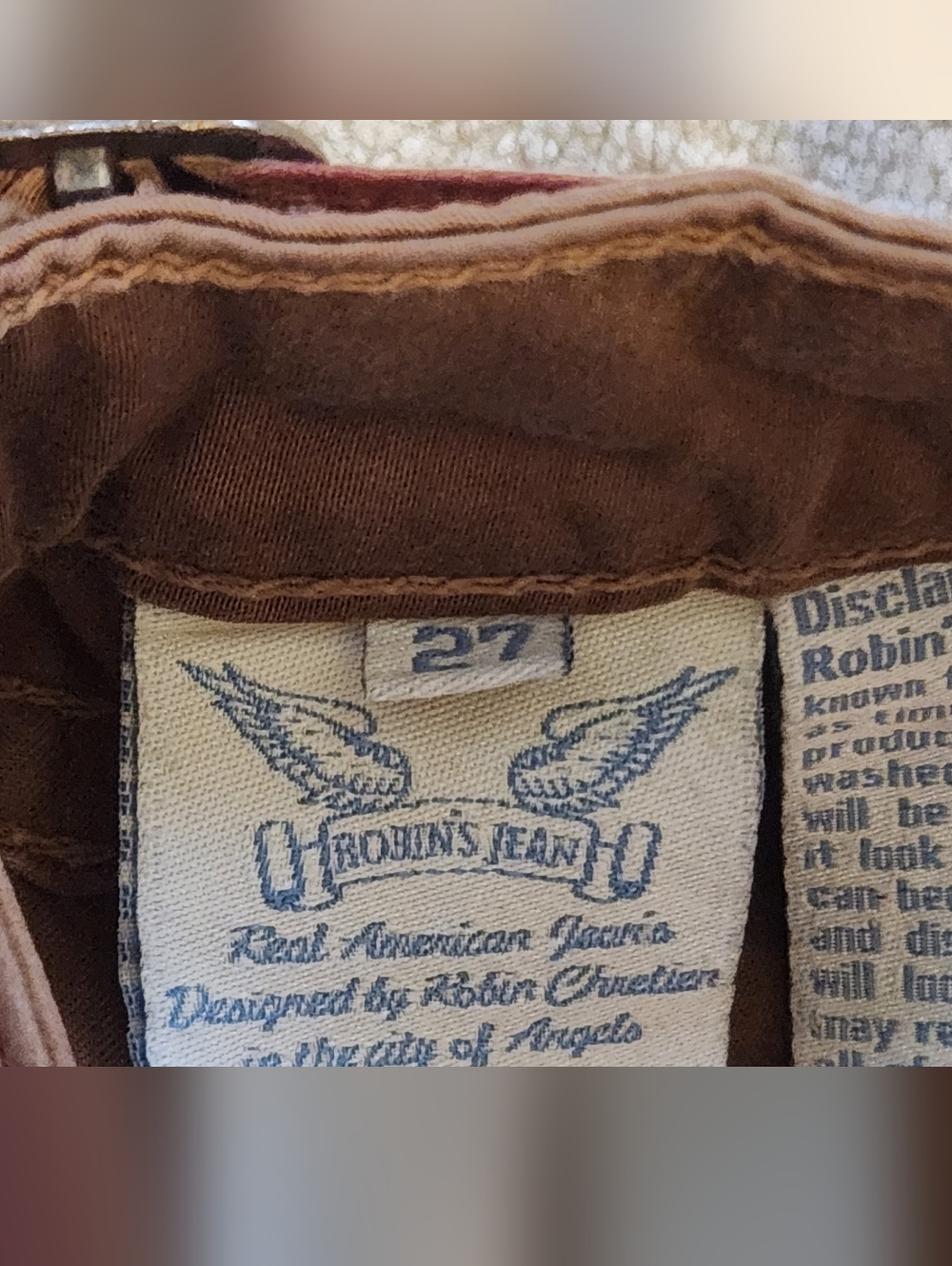 Robin's Jean Shorts. Size 27. *Plz Read* Good Condition. - Picture 6 of 12